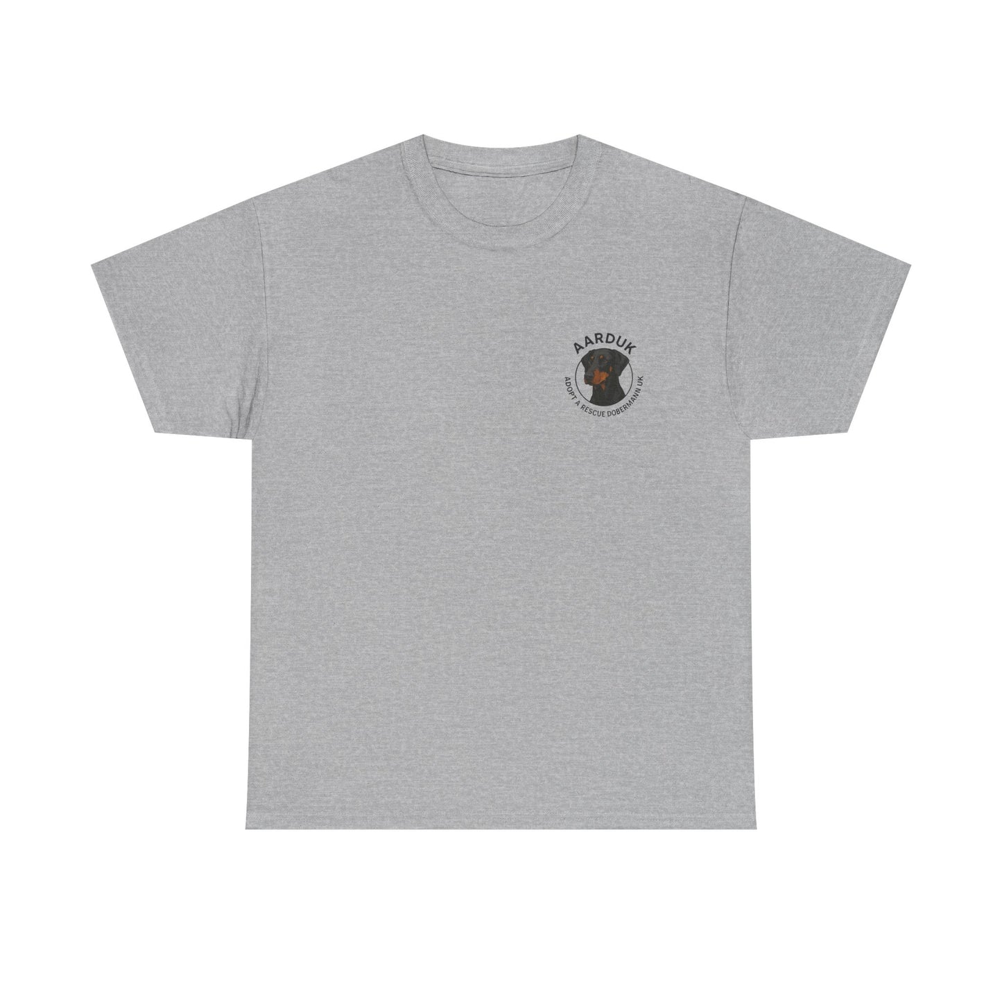 AARDUK - Adopt A Rescue Doberman UK T-Shirt (Black/Tan)