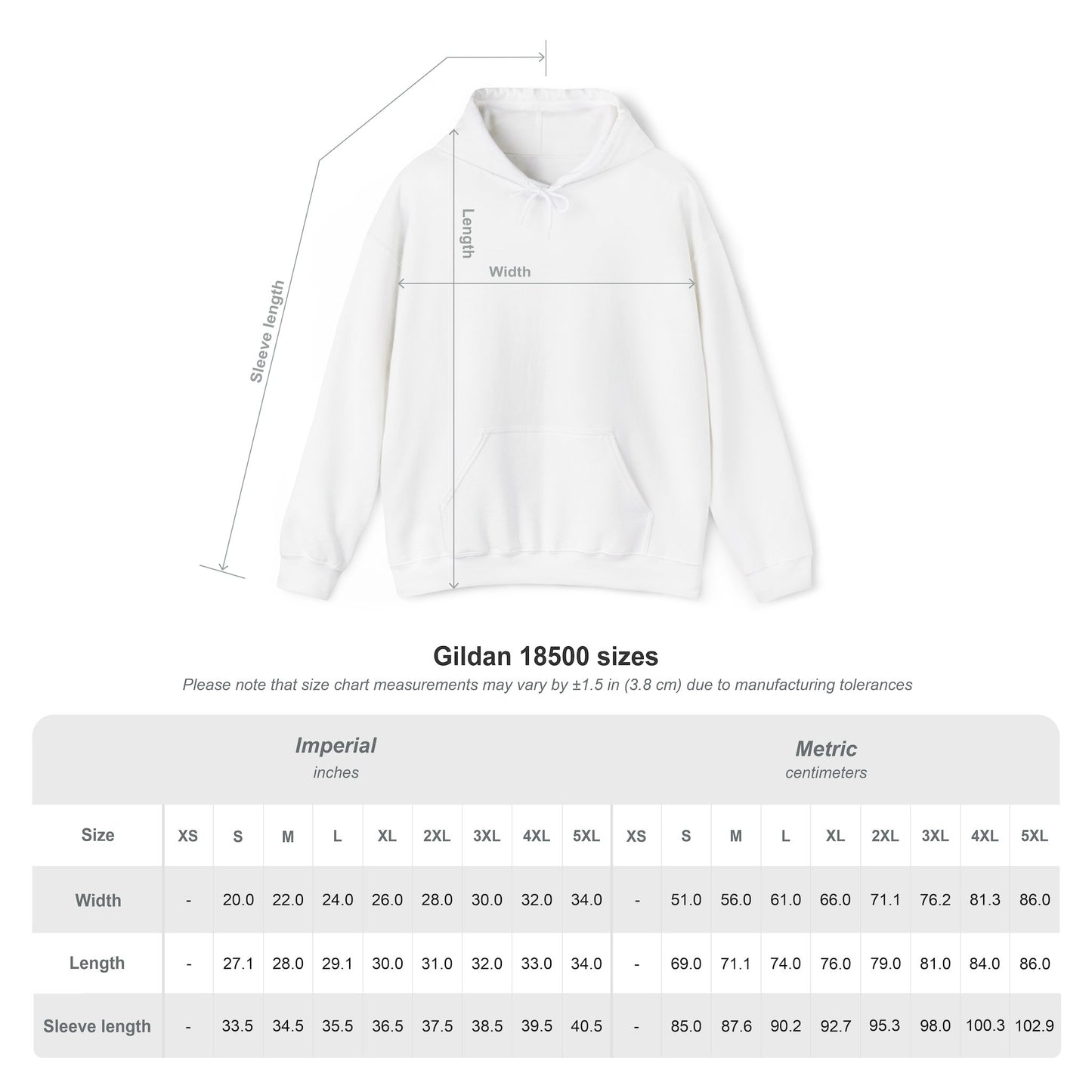 AARDUK Hoodie - Distemper Hoodie | Unisex Heavy Blend. Dual Printed Front and Back Design.