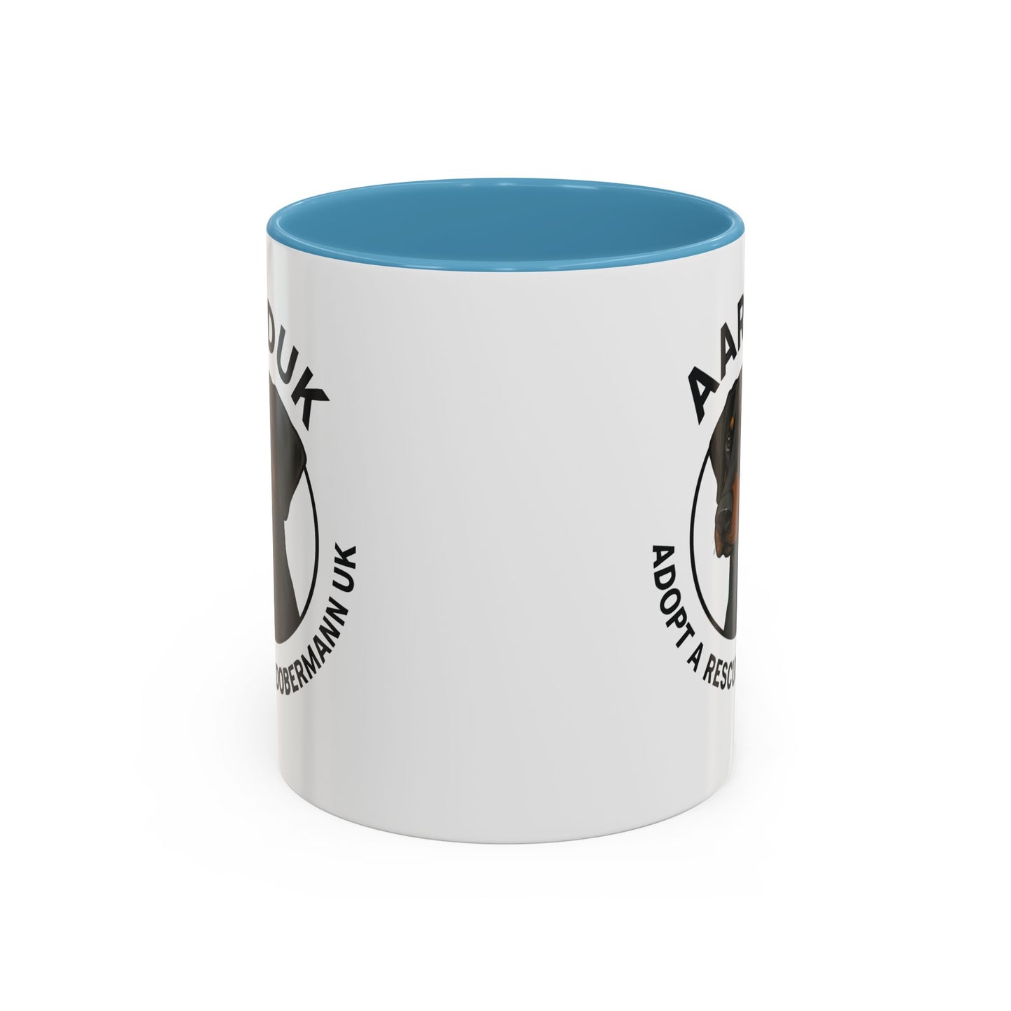 AARDUK Coffee Mug - Donate While you Drink (Black/Tan)