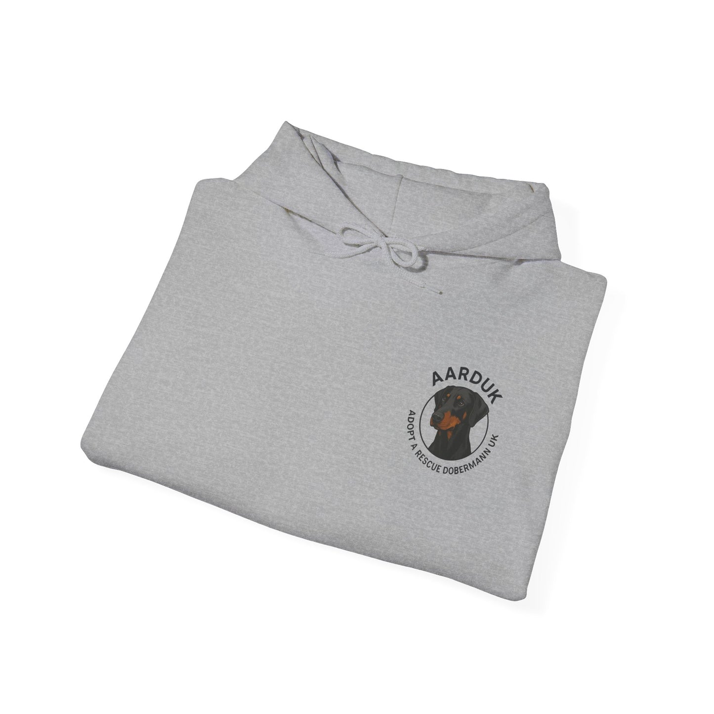 AARDUK - Adopt A Rescue Dobermann UK Hoodie (Black/Tan)