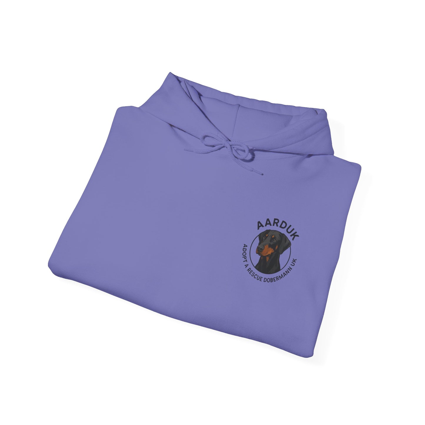 AARDUK - Adopt A Rescue Dobermann UK Hoodie (Black/Tan)