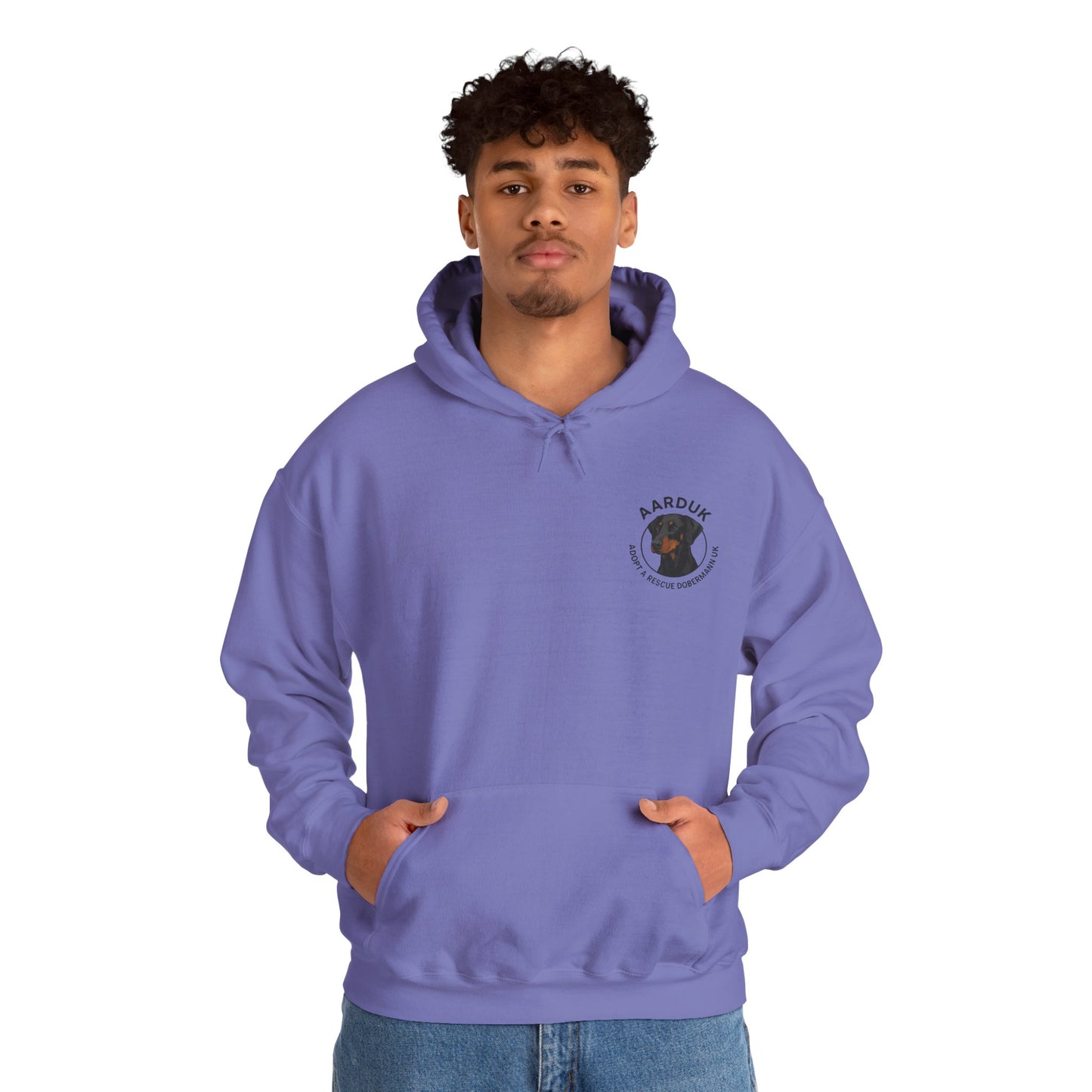 AARDUK Hoodie - Distemper Hoodie | Unisex Heavy Blend. Dual Printed Front and Back Design.