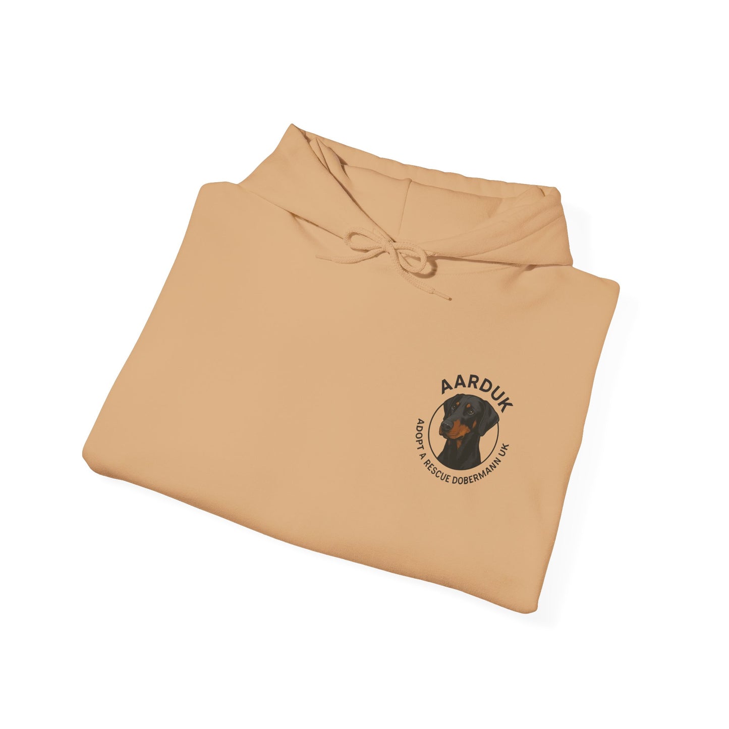 AARDUK - Adopt A Rescue Dobermann UK Hoodie (Black/Tan)