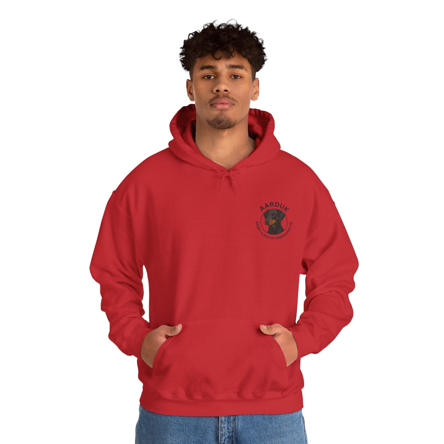 AARDUK Hoodie - Distemper Hoodie | Unisex Heavy Blend. Dual Printed Front and Back Design.
