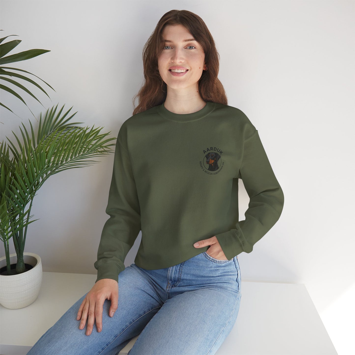 AARDUK Design Crewneck, Unisex Pullover, Cozy Pet Lover Sweatshirt