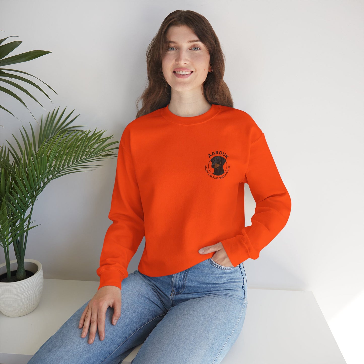 AARDUK Design Crewneck, Unisex Pullover, Cozy Pet Lover Sweatshirt