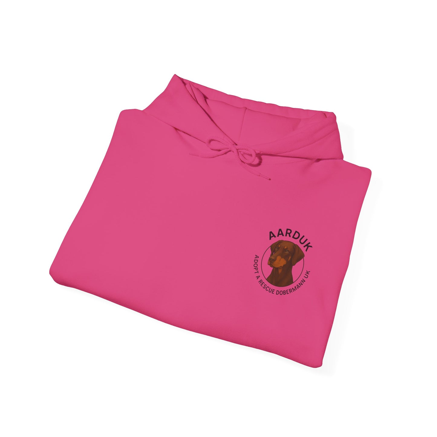 AARDUK - Adopt A Rescue Dobermann UK Hoodie (Brown/Tan)