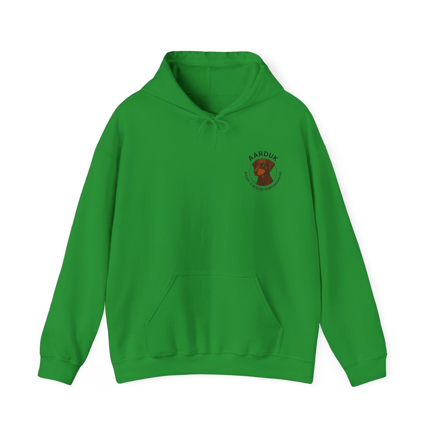 AARDUK - Adopt A Rescue Dobermann UK Hoodie (Brown/Tan)
