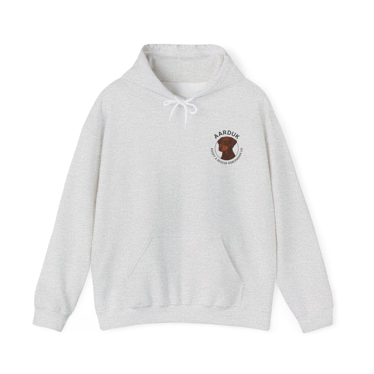 AARDUK - Adopt A Rescue Dobermann UK Hoodie (Brown/Tan)