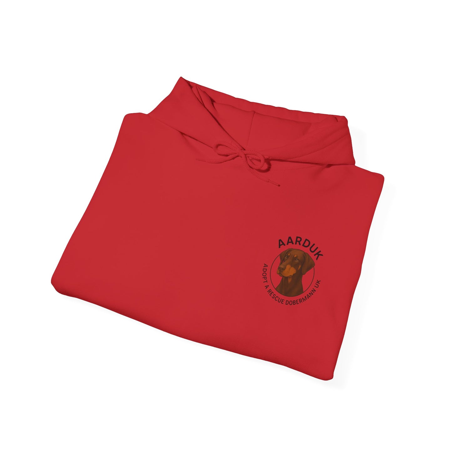 AARDUK - Adopt A Rescue Dobermann UK Hoodie (Brown/Tan)