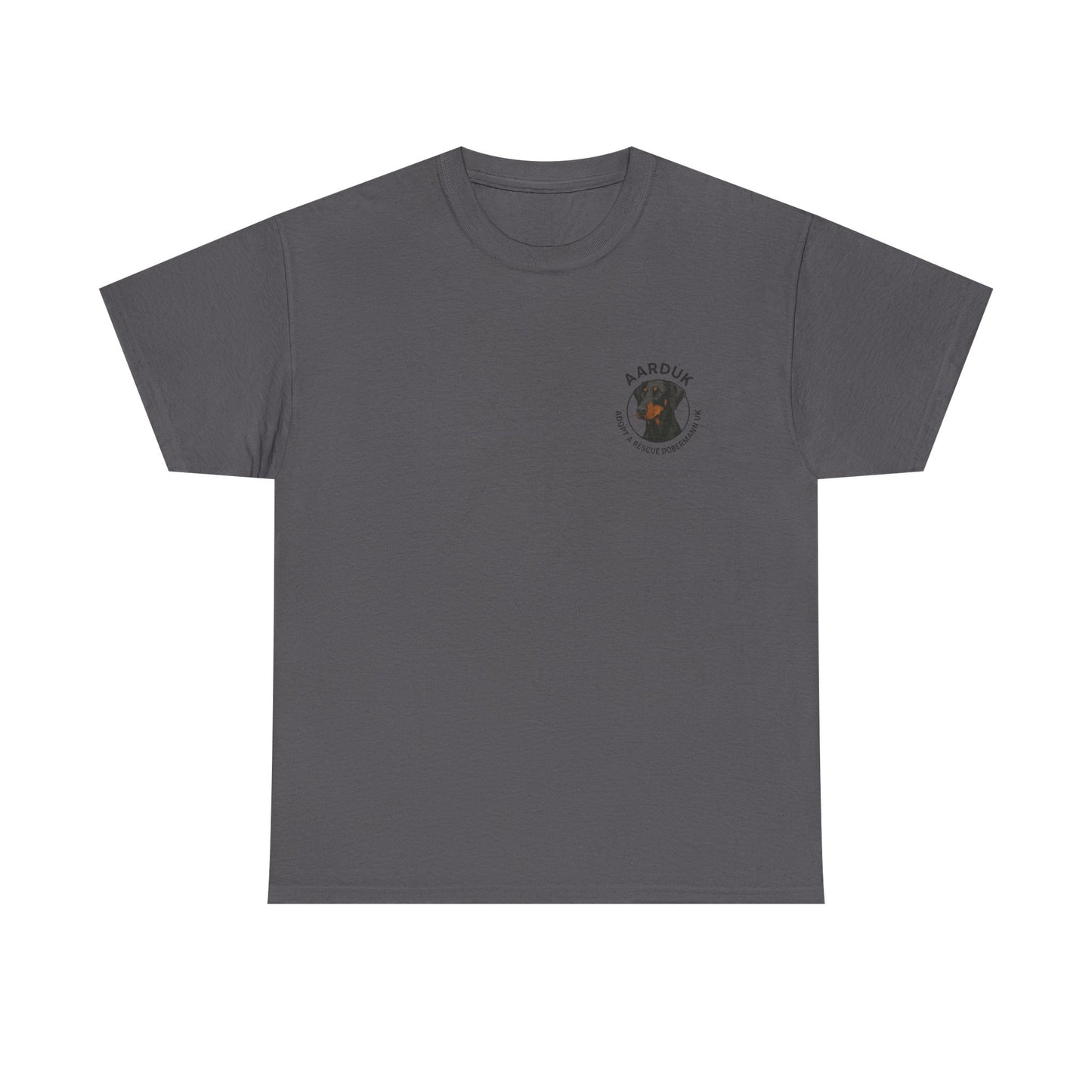 AARDUK - Adopt A Rescue Doberman UK T-Shirt (Black/Tan)