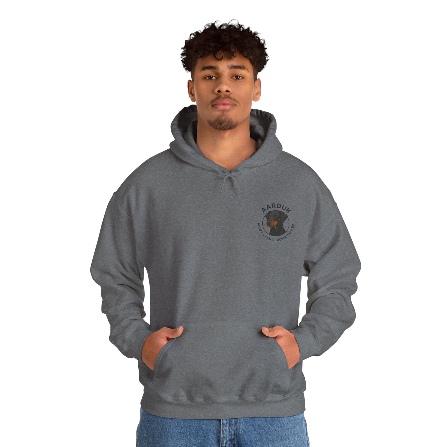 AARDUK Hoodie - Distemper Hoodie | Unisex Heavy Blend. Dual Printed Front and Back Design.