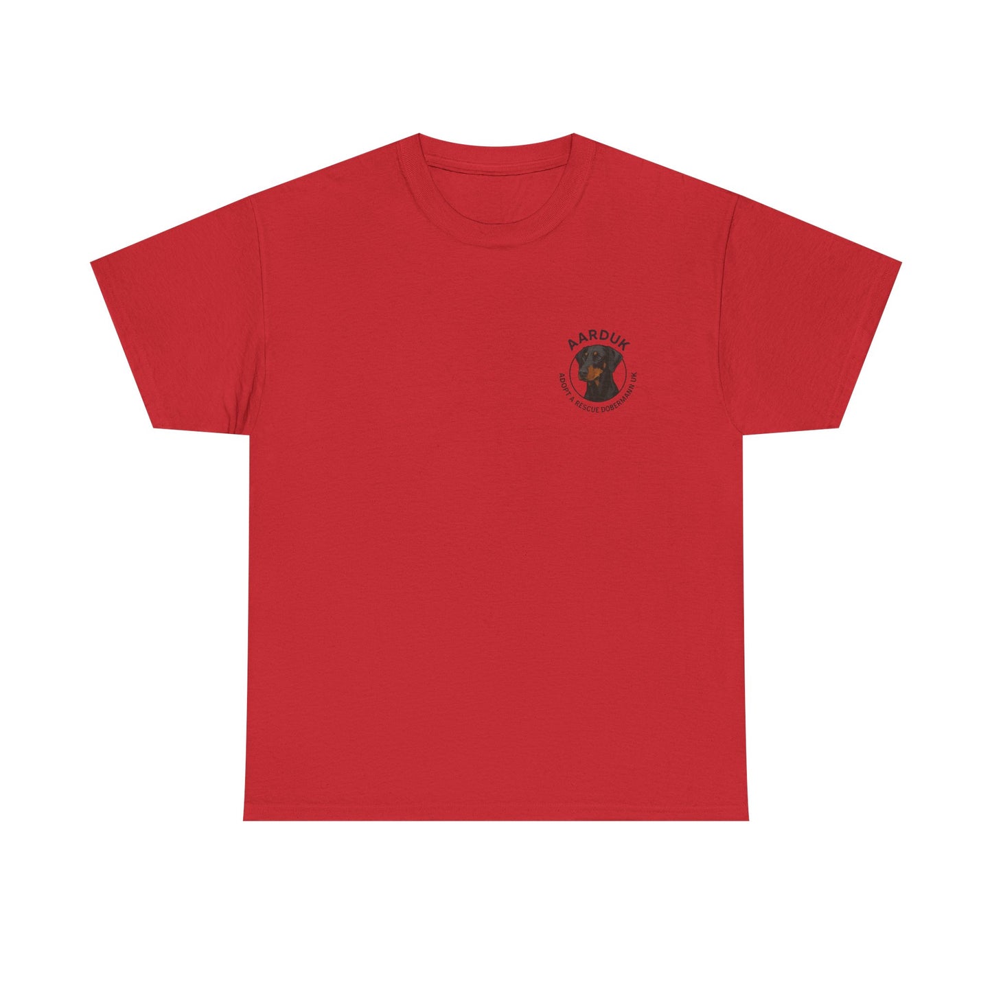 AARDUK - Adopt A Rescue Doberman UK T-Shirt (Black/Tan)