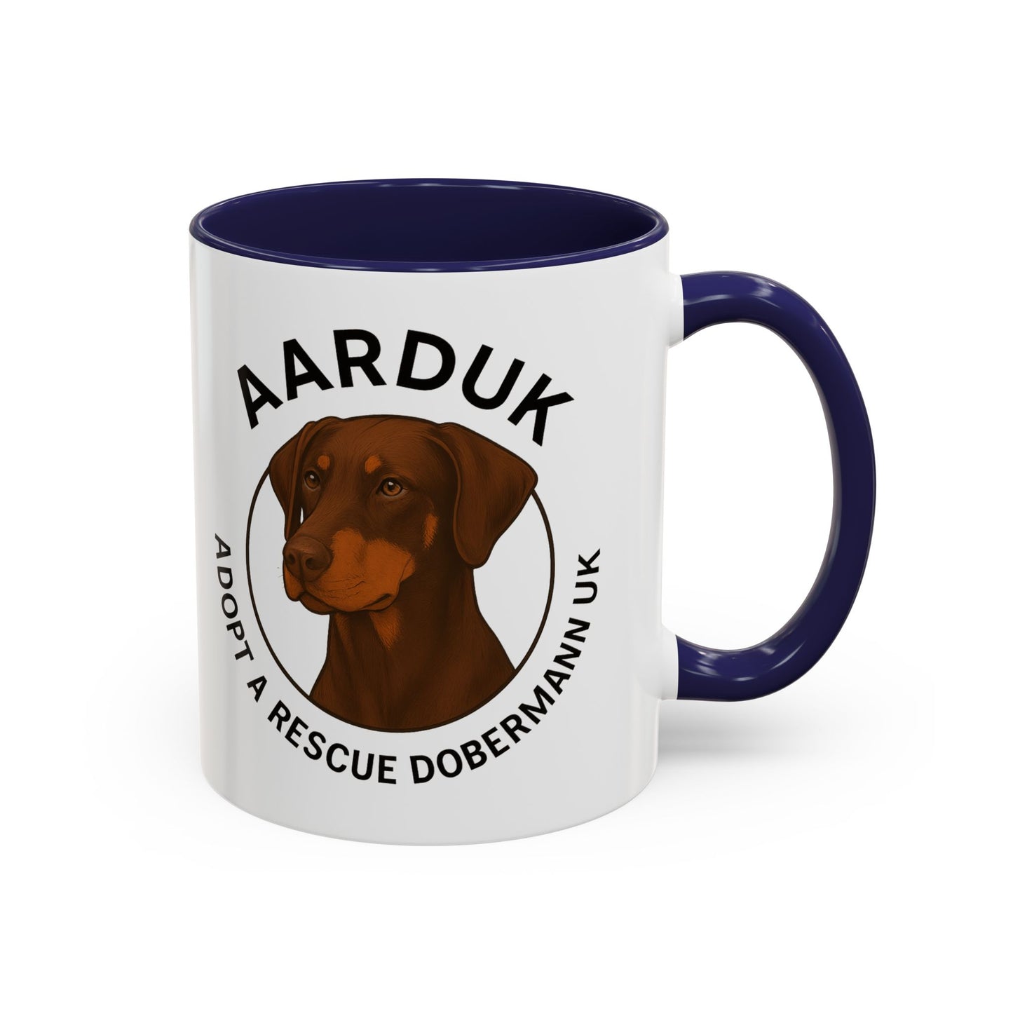 AARDUK Coffee Mug - Donate While you Drink (Brown/Tan)