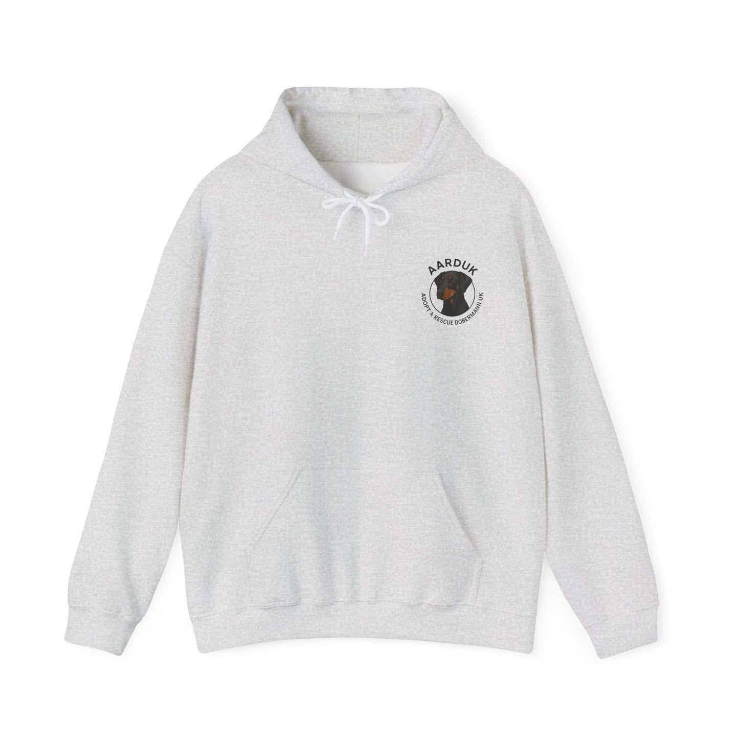 AARDUK Hoodie - Distemper Hoodie | Unisex Heavy Blend. Dual Printed Front and Back Design.