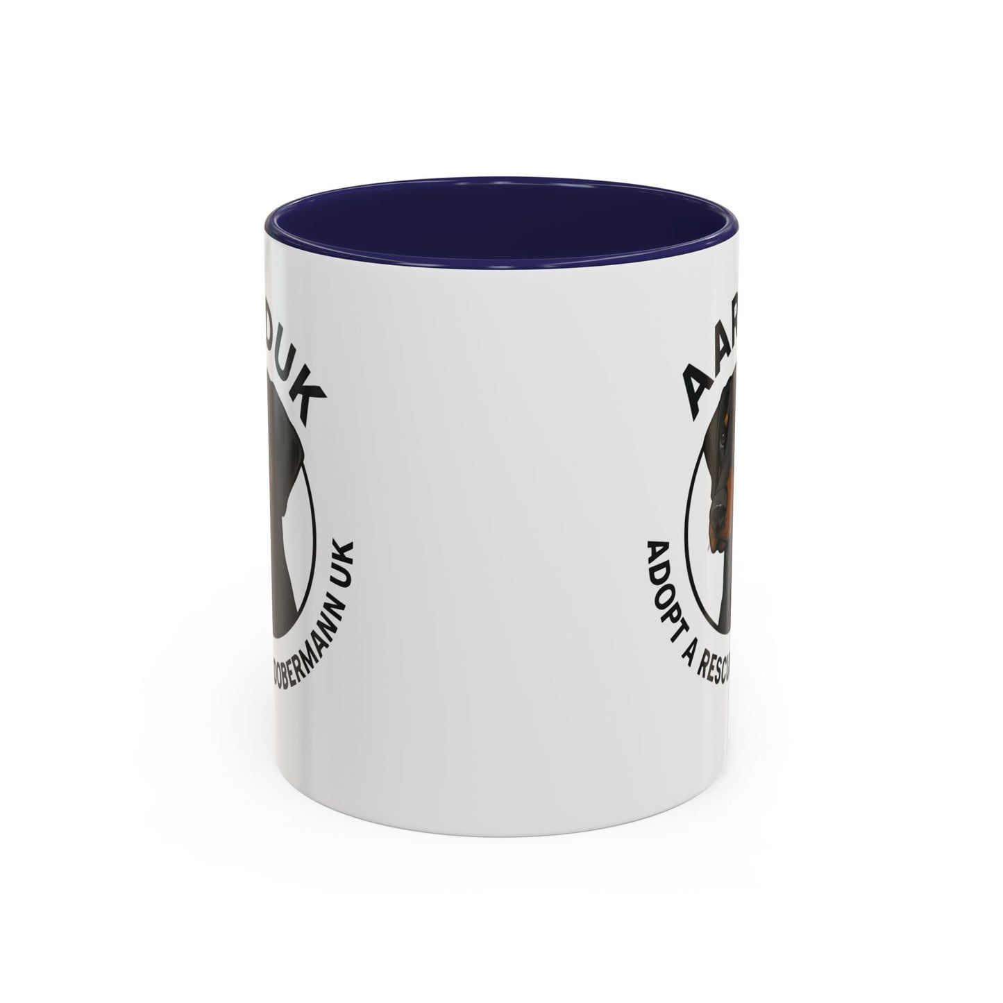 AARDUK Coffee Mug - Donate While you Drink (Black/Tan)