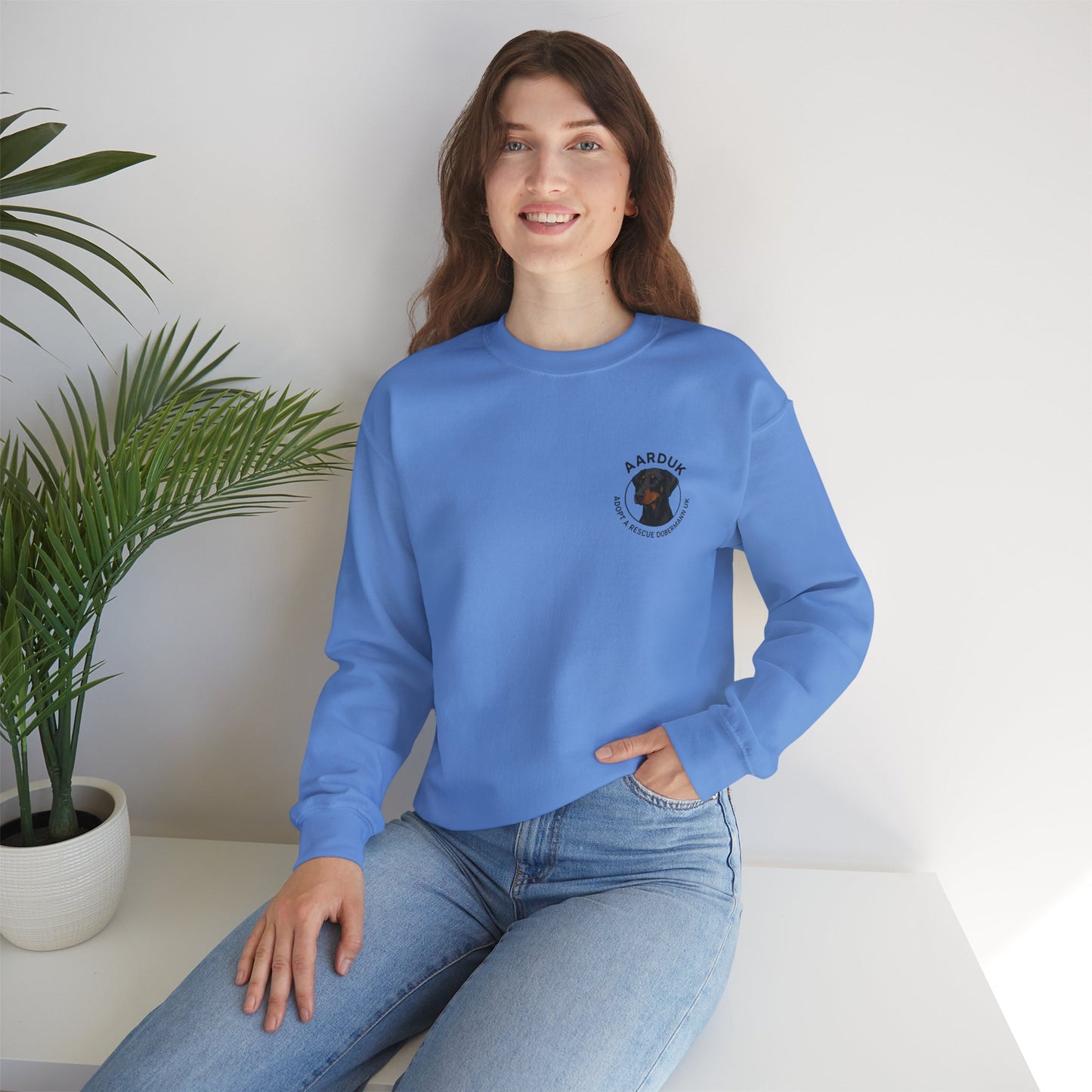 AARDUK Design Crewneck, Unisex Pullover, Cozy Pet Lover Sweatshirt
