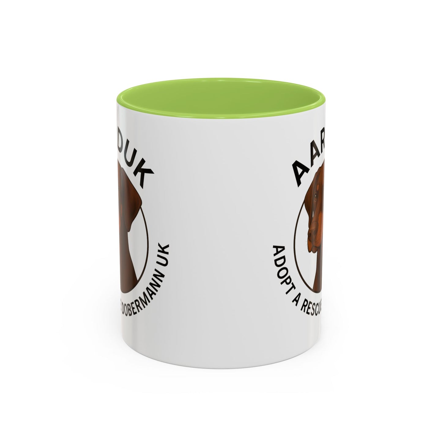 AARDUK Coffee Mug - Donate While you Drink (Brown/Tan)