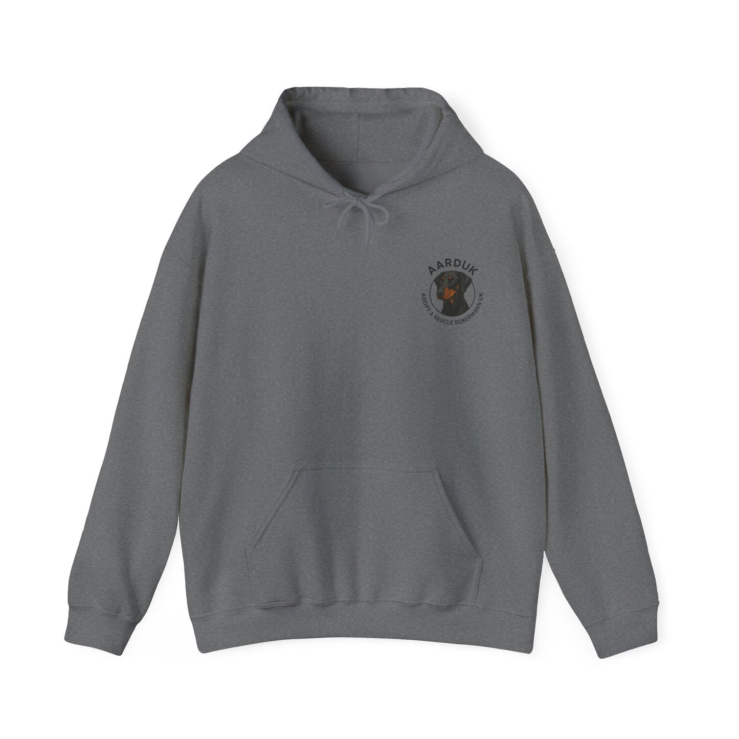 AARDUK Hoodie - Distemper Hoodie | Unisex Heavy Blend. Dual Printed Front and Back Design.