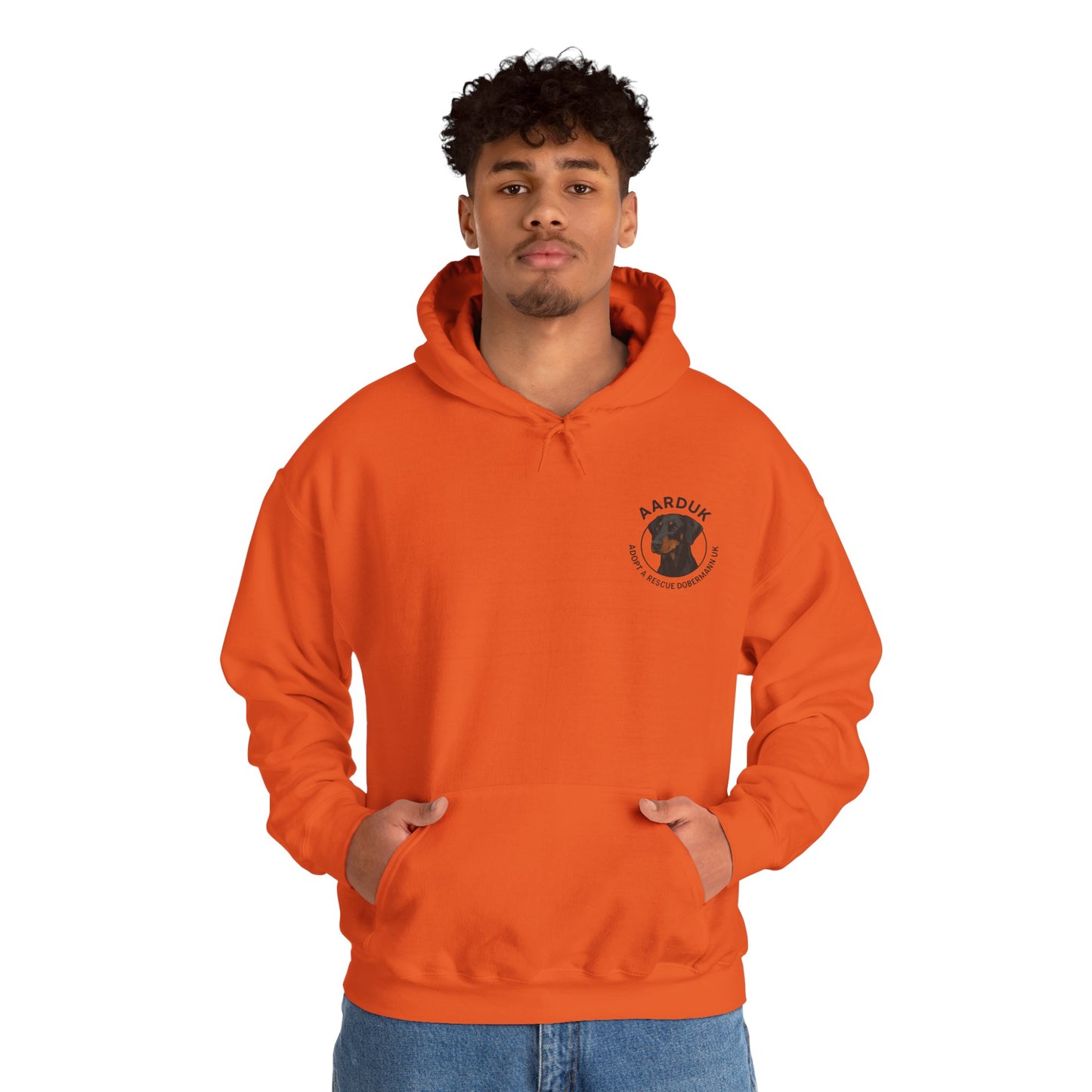 AARDUK Hoodie - Distemper Hoodie | Unisex Heavy Blend. Dual Printed Front and Back Design.