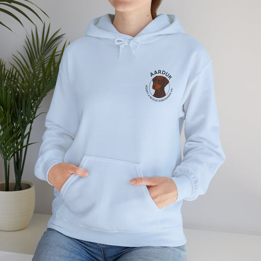 AARDUK - Adopt A Rescue Dobermann UK Hoodie (Brown/Tan)