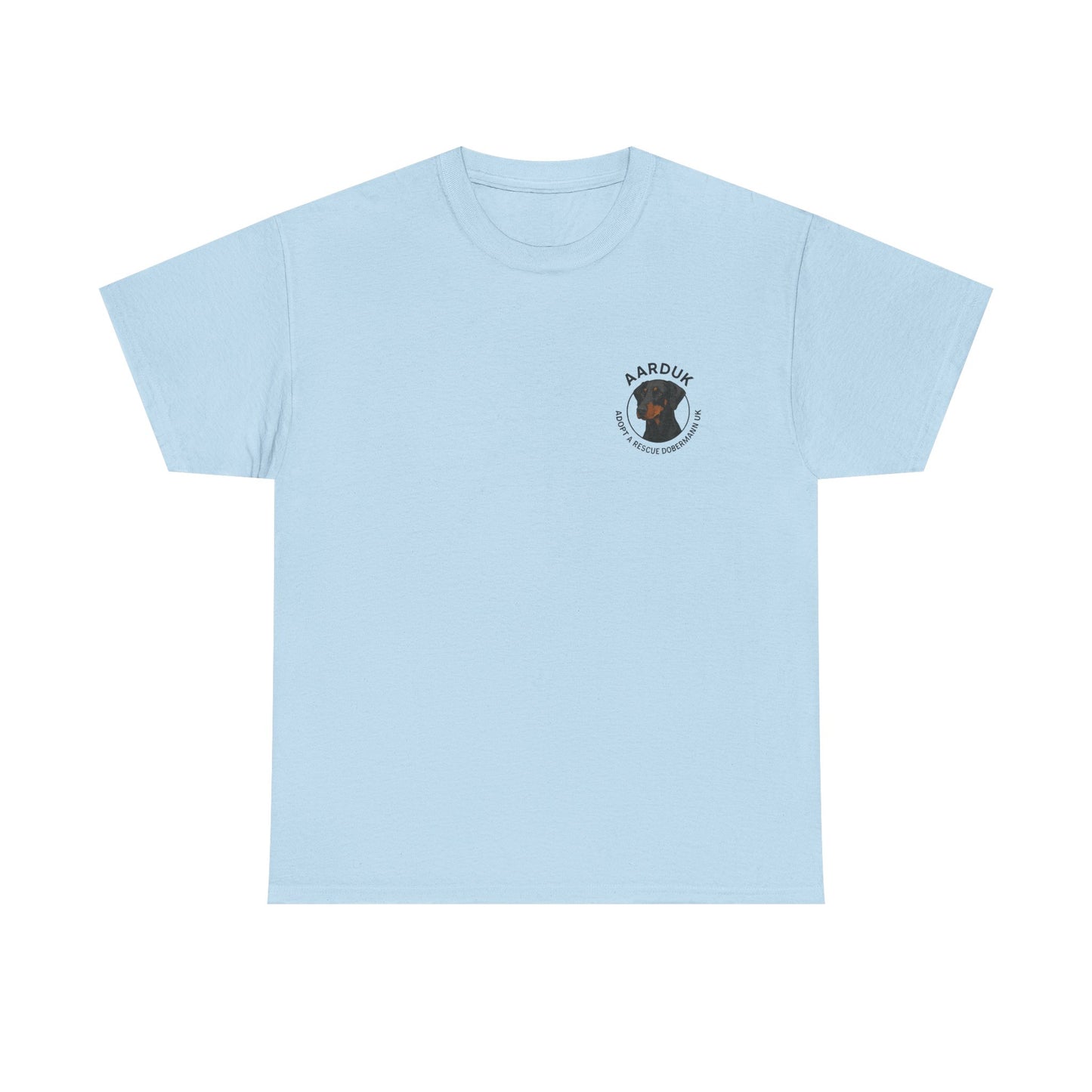 AARDUK - Adopt A Rescue Doberman UK T-Shirt (Black/Tan)