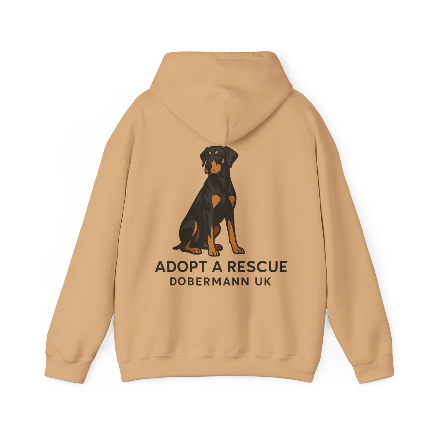 AARDUK Hoodie - Distemper Hoodie | Unisex Heavy Blend.  Dual Printed Front and Back Design.