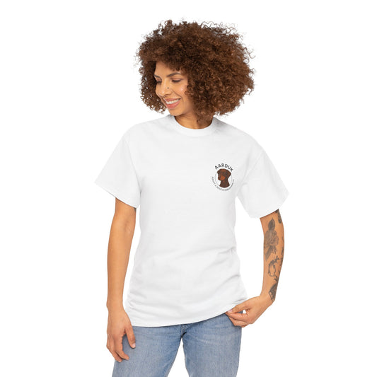 AARDUK - Adopt A Rescue Doberman UK T-Shirt (Brown/Tan)